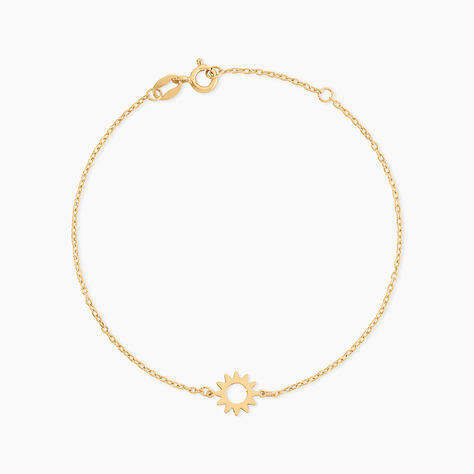 Bracelet Sunlight Argent Dor&eacute; A L'Or 750/1000 - Bracelets fantaisie Femme | Histoire d&rsquo;Or