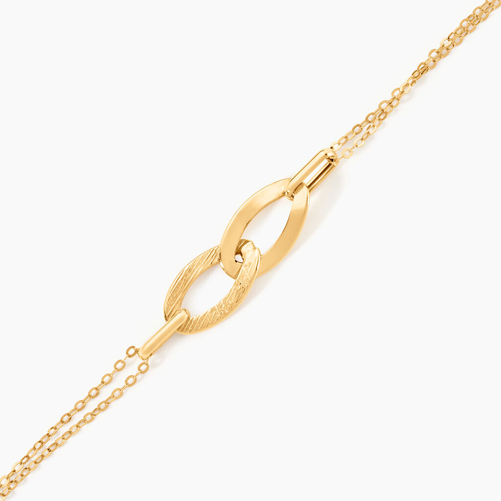 Bracelet Jovane Or Jaune - Bijoux sans pierre Femme | Histoire d&rsquo;Or