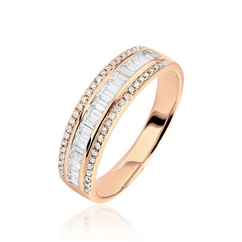 Bague Eugenie Or Rose Diamant - Alliances Femme | Histoire d’Or