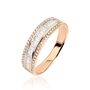 Bague Eugenie Or Rose Diamant