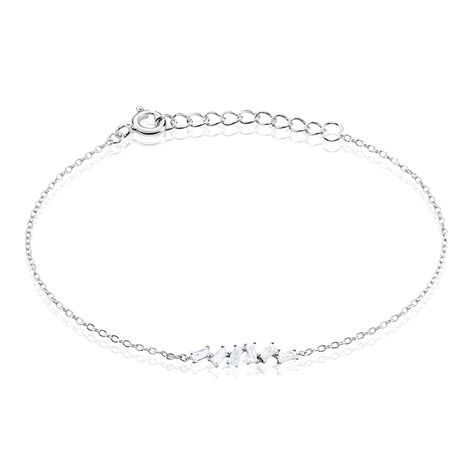 Bracelet Adonia Argent Blanc Oxyde De Zirconium - Bracelets Femme | Histoire d’Or