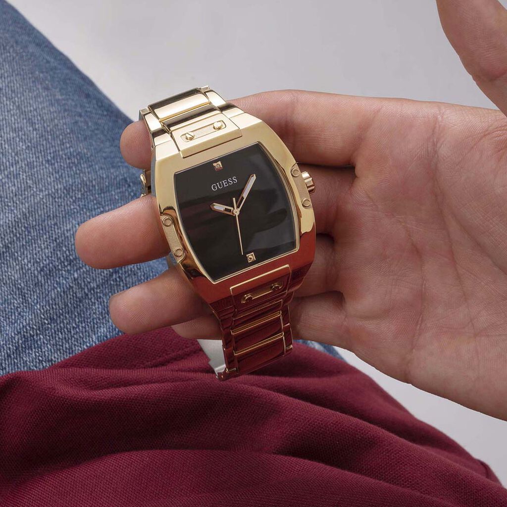 Montre Guess Phoenix Noir - Montres Homme | Histoire d’Or