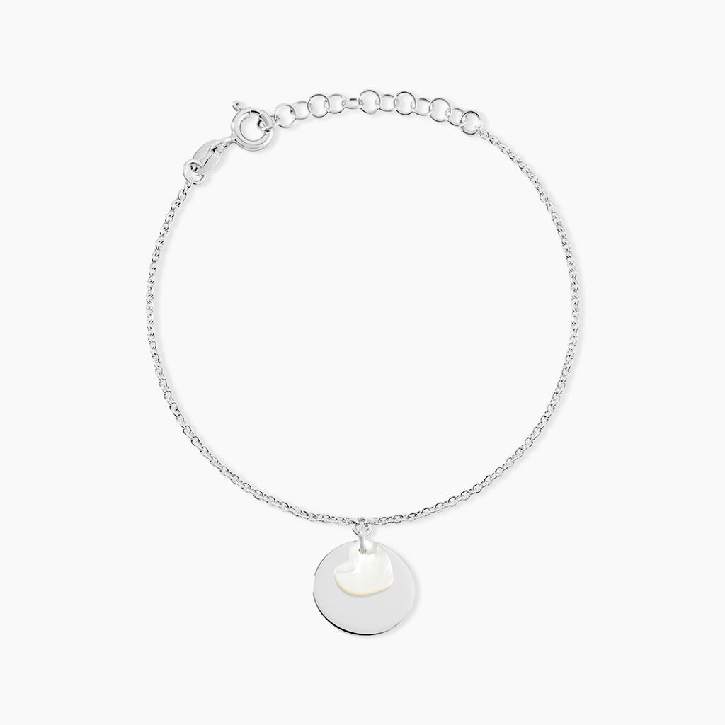 Bracelet Argent Blanc Tana Nacre - Bracelets Femme | Histoire d&rsquo;Or