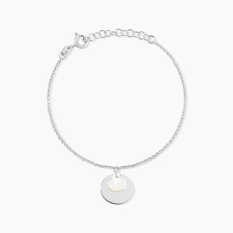 Bracelet Argent Blanc Tana Nacre - Bracelets Femme | Histoire d&rsquo;Or