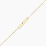Bracelet Link Or Jaune - Bijoux sans pierre Femme | Histoire d&rsquo;Or