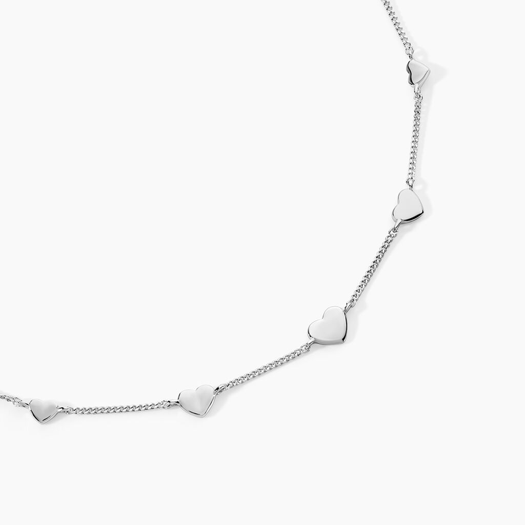 Collier Mars Argent Blanc - Colliers fantaisie Femme | Histoire d&rsquo;Or