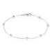 Bracelet Amarylis Argent Blanc - Bracelets fantaisie Femme | Histoire d’Or