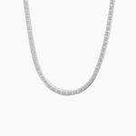 Collier Nuriaae Argent Blanc - Chaines Femme | Histoire d&rsquo;Or