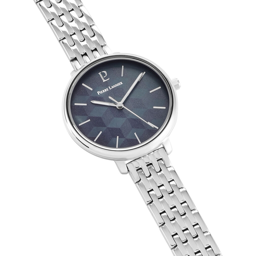 Montre Pierre Lannier Mirage Acier Argenté - Montres Femme | Histoire d’Or