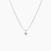 Collier Astre Precieux Argent Blanc Oxyde De Zirconium - Colliers fantaisie Femme | Histoire d’Or