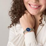 Montre Fossil Carlie Mini Bleu - Montres Femme | Histoire d&rsquo;Or