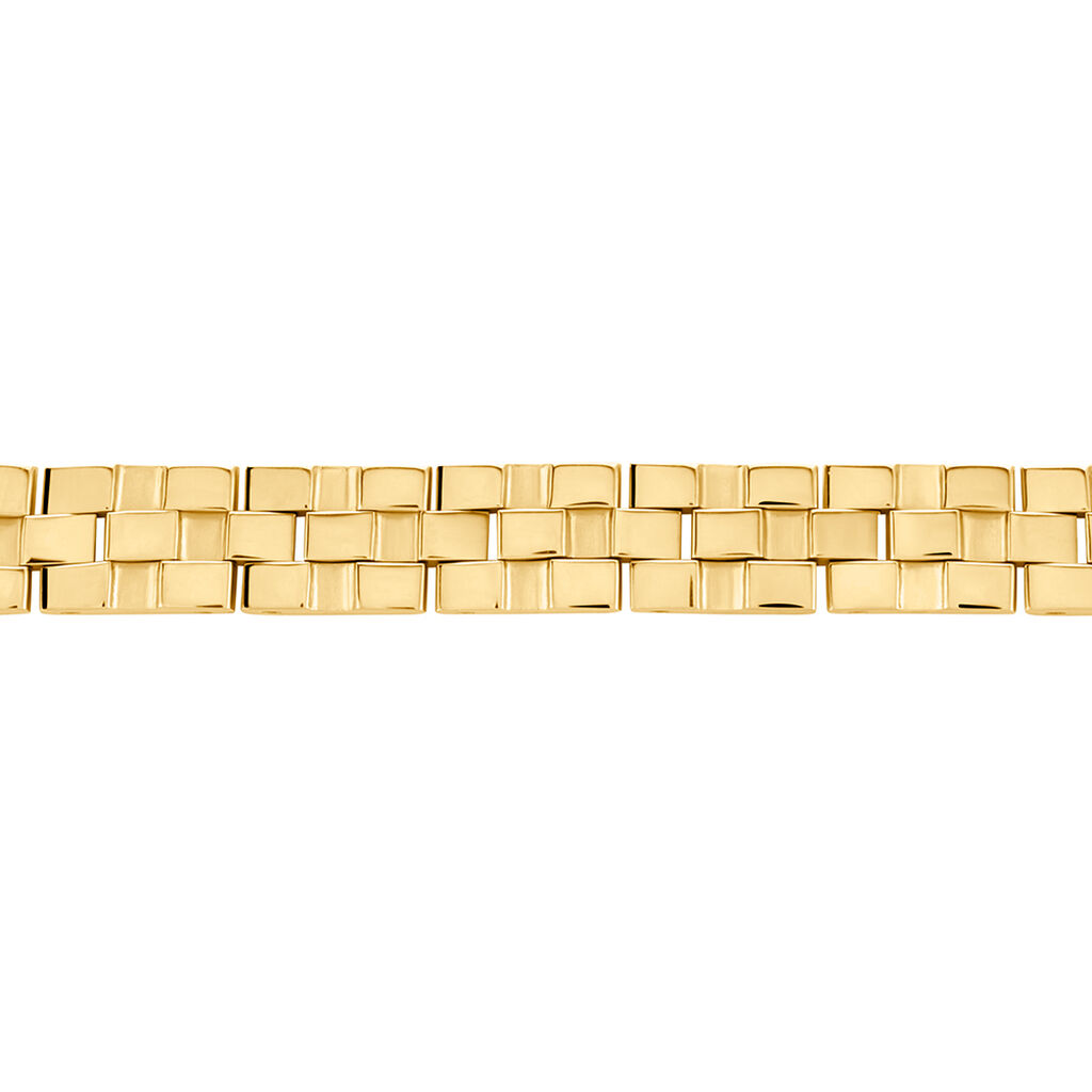 Bracelet Jourdan Manathan Acier Doré - Bracelets Homme | Histoire d’Or
