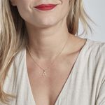 Pendentif Klementine Or Jaune Oxyde De Zirconium - Pendentifs Famille | Histoire d&rsquo;Or