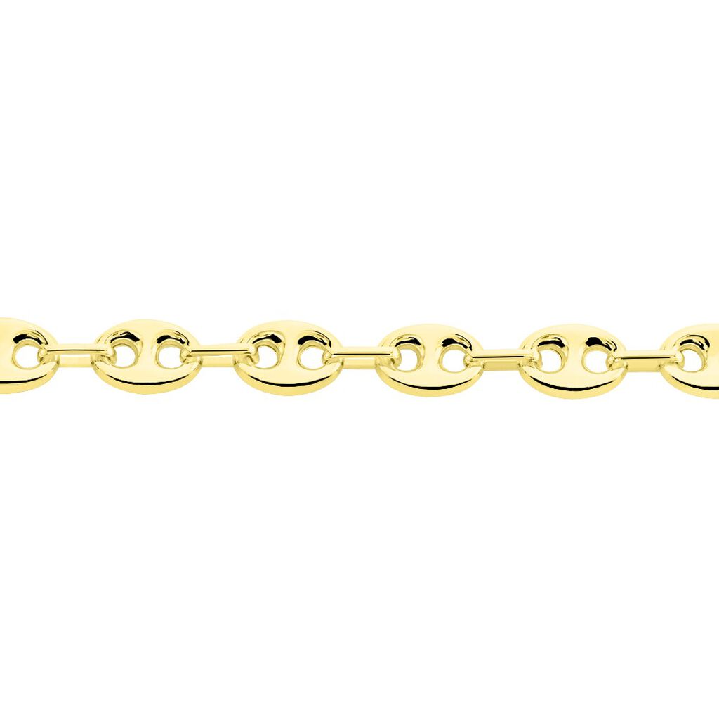 Bracelet Dami Maille Grain De Café Or Jaune - Bracelets chaîne Homme | Histoire d’Or