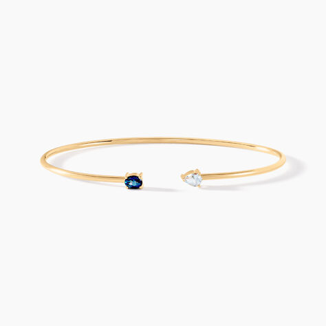 Bracelet Jonc Universe Or Jaune Topaze - Bracelets joncs Femme | Histoire d’Or