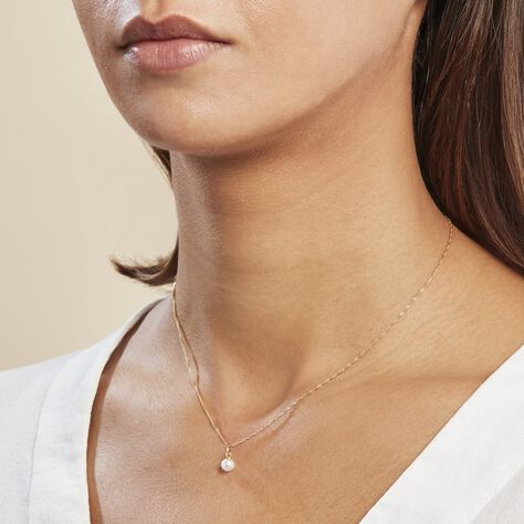 Pendentif Lenonie Or Jaune Perle De Culture - Pendentifs Femme | Histoire d’Or