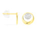Boucles D'oreilles Puces Liana Or Jaune Diamant - Clous d'oreilles Femme | Histoire d’Or