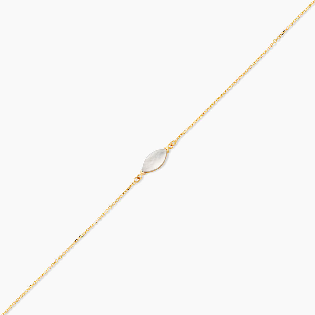 Bracelet Elisud Or Jaune Nacre - Bracelets Femme | Histoire d&rsquo;Or