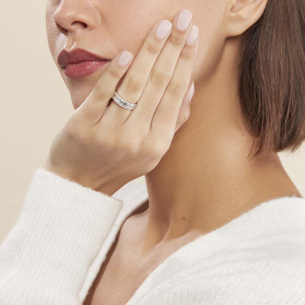 Bague Eugenie Or Blanc Diamant - Alliances Femme | Histoire d’Or