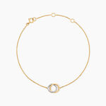 Bracelet Absolu Or Bicolore Diamant - Bracelets Femme | Histoire d&rsquo;Or