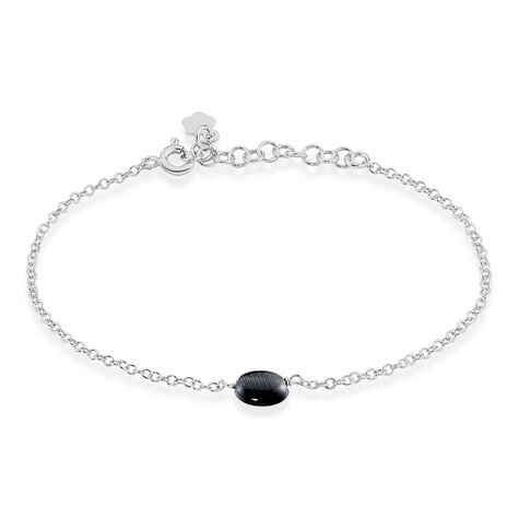 Bracelet Evren Argent Blanc Pierre De Synthese - Bracelets Femme | Histoire d&rsquo;Or