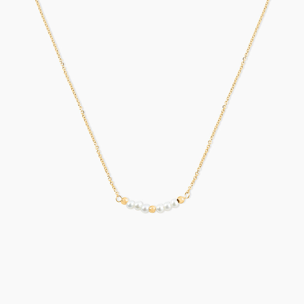 Collier Tova Or Jaune Perle - Colliers Femme | Histoire d&rsquo;Or