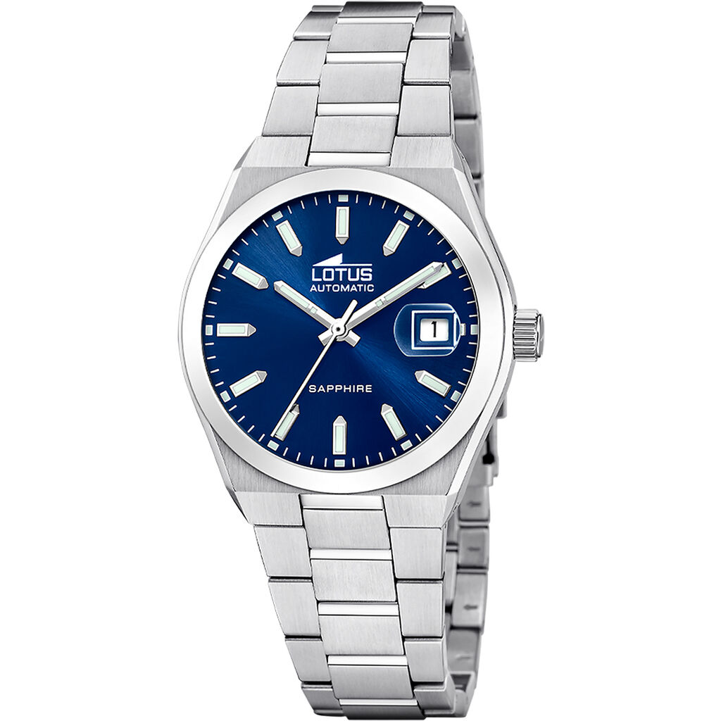 Montre Lotus Automatico Bleu - Montres Homme | Histoire d’Or