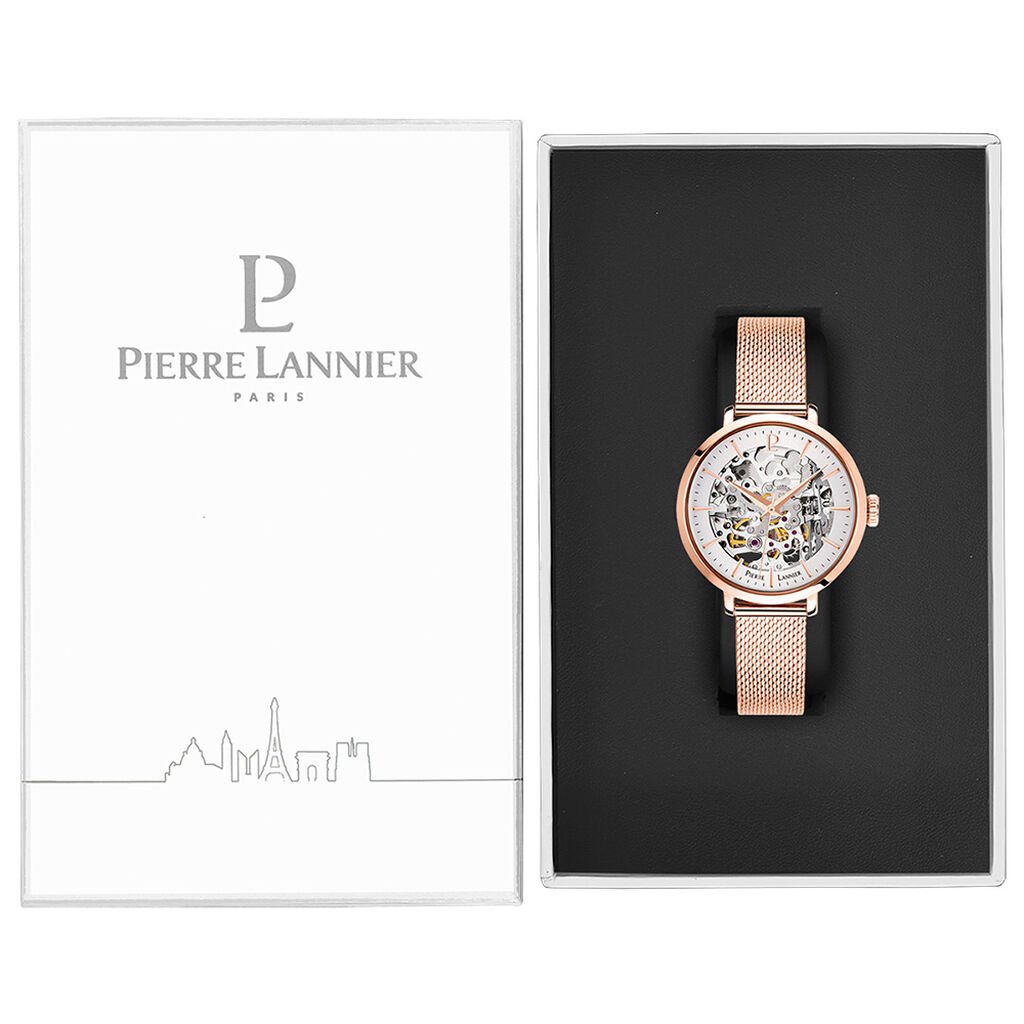Montre Pierre Lannier Automatique 35 Argent - Montres Femme | Histoire d’Or
