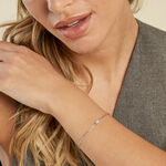 Bracelet Nigelle Argent Blanc Oxyde De Zirconium - Bracelets Femme | Histoire d&rsquo;Or
