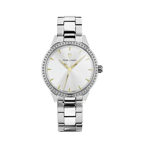 Montre Pierre Lannier Lannier Astoria Argent&eacute; - F&ecirc;te des m&egrave;res Femme | Histoire d&rsquo;Or