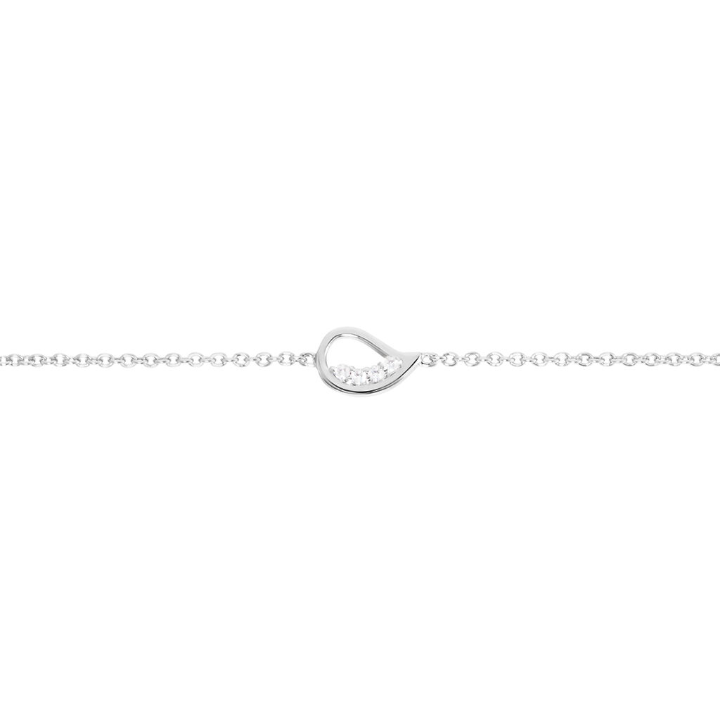 Bracelet Argent Sylvan Oxydes De Zirconium - Bracelets Femme | Histoire d’Or