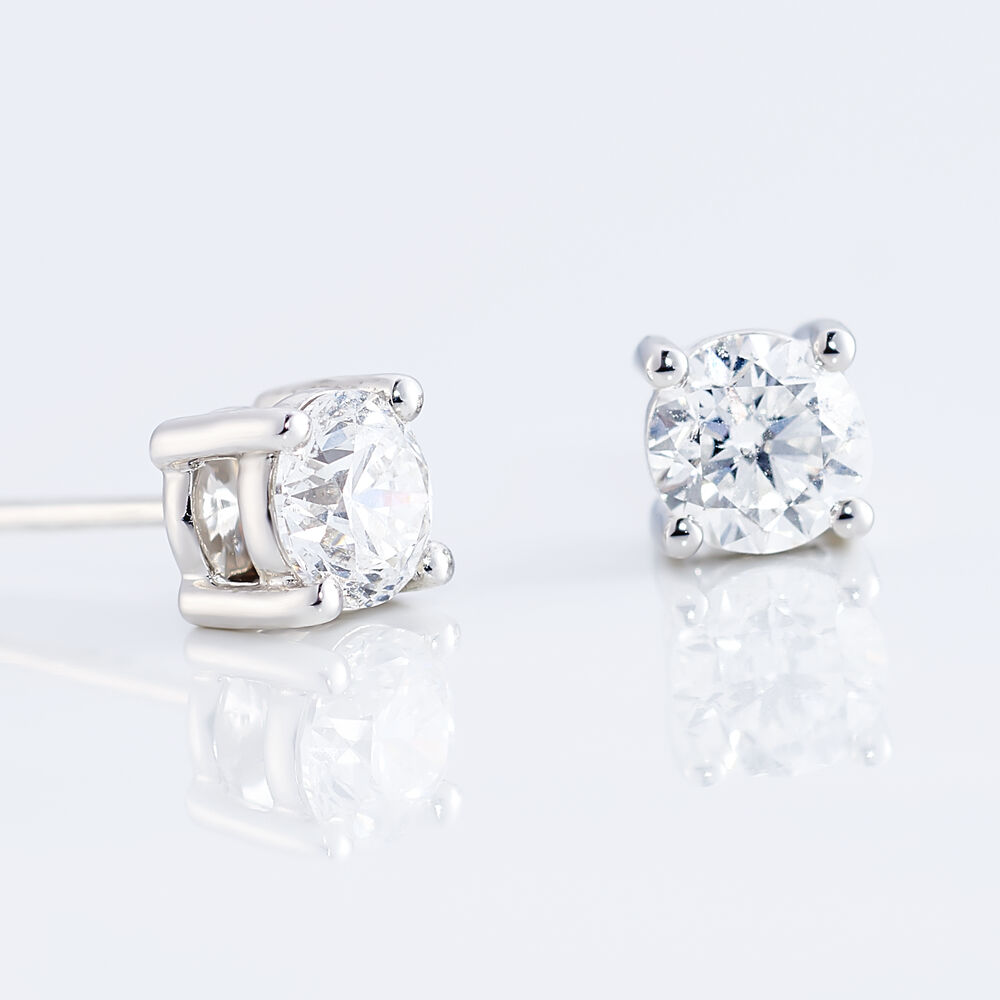 Diamant boucle oreille clearance