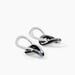 Boucles D'oreilles Pendantes Korey Argent Blanc Céramique - Boucles d'oreilles fantaisie Femme | Histoire d’Or