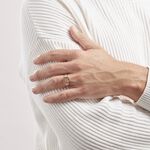 Chevali&egrave;re Plaqu&eacute; Or Khepri Oxyde De Zirconium - Bagues solitaires Homme | Histoire d&rsquo;Or