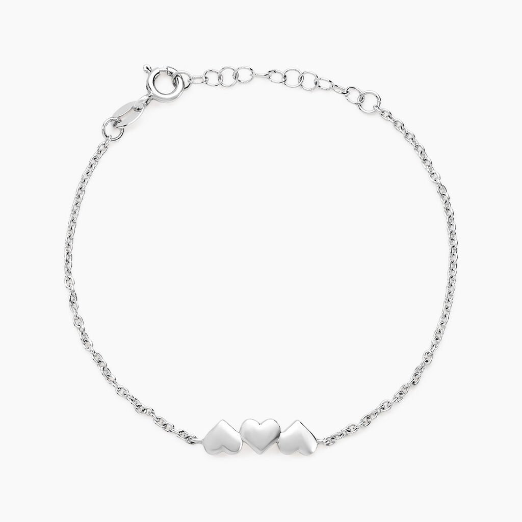 Bracelet Te Amo Argent Blanc - Bracelets Femme | Histoire d’Or
