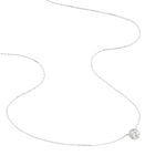Collier Eurycide Or Blanc Oxyde De Zirconium - Colliers Femme | Histoire d&rsquo;Or