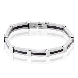 Bracelet Rene Acier Blanc - Bracelets fantaisie Homme | Histoire d’Or