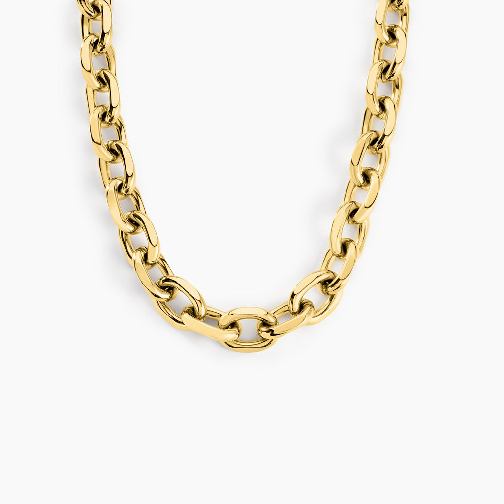 Collier Tariia Acier Jaune - Colliers fantaisie Femme | Histoire d&rsquo;Or