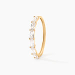 Bague Ilean Or Jaune Oxyde De Zirconium - Bagues avec pierre Femme | Histoire d&rsquo;Or