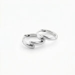 Cr&eacute;oles Antipater Argent Blanc Oxyde De Zirconium - Boucles d'oreilles cr&eacute;oles Femme | Histoire d&rsquo;Or