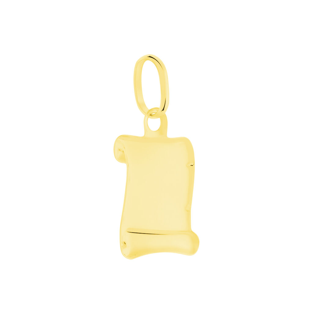Pendentif Lamie Zodiaque Parchemin Or Jaune - Pendentifs Zodiaque Famille | Histoire d’Or
