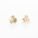 Boucles D'oreilles Puces Disney Acier Doré Cristaux - Boucles d'oreilles fantaisie Enfant | Histoire d’Or