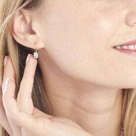Boucles D'oreilles Pendantes Hedel Or Jaune Topaze - Boucles d'oreilles pendantes Femme | Histoire d’Or
