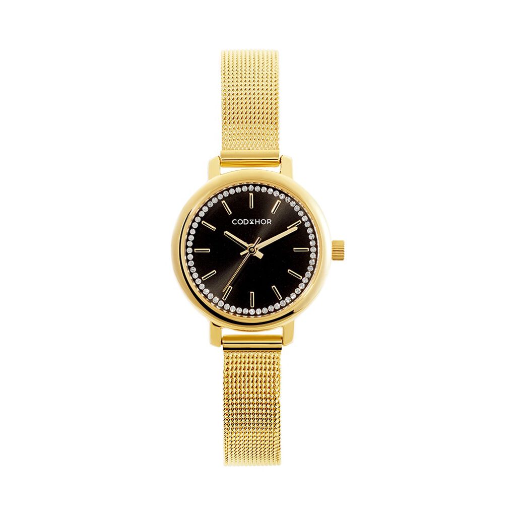 Montre Codhor Nerine Noir - Montres Femme | Histoire d’Or