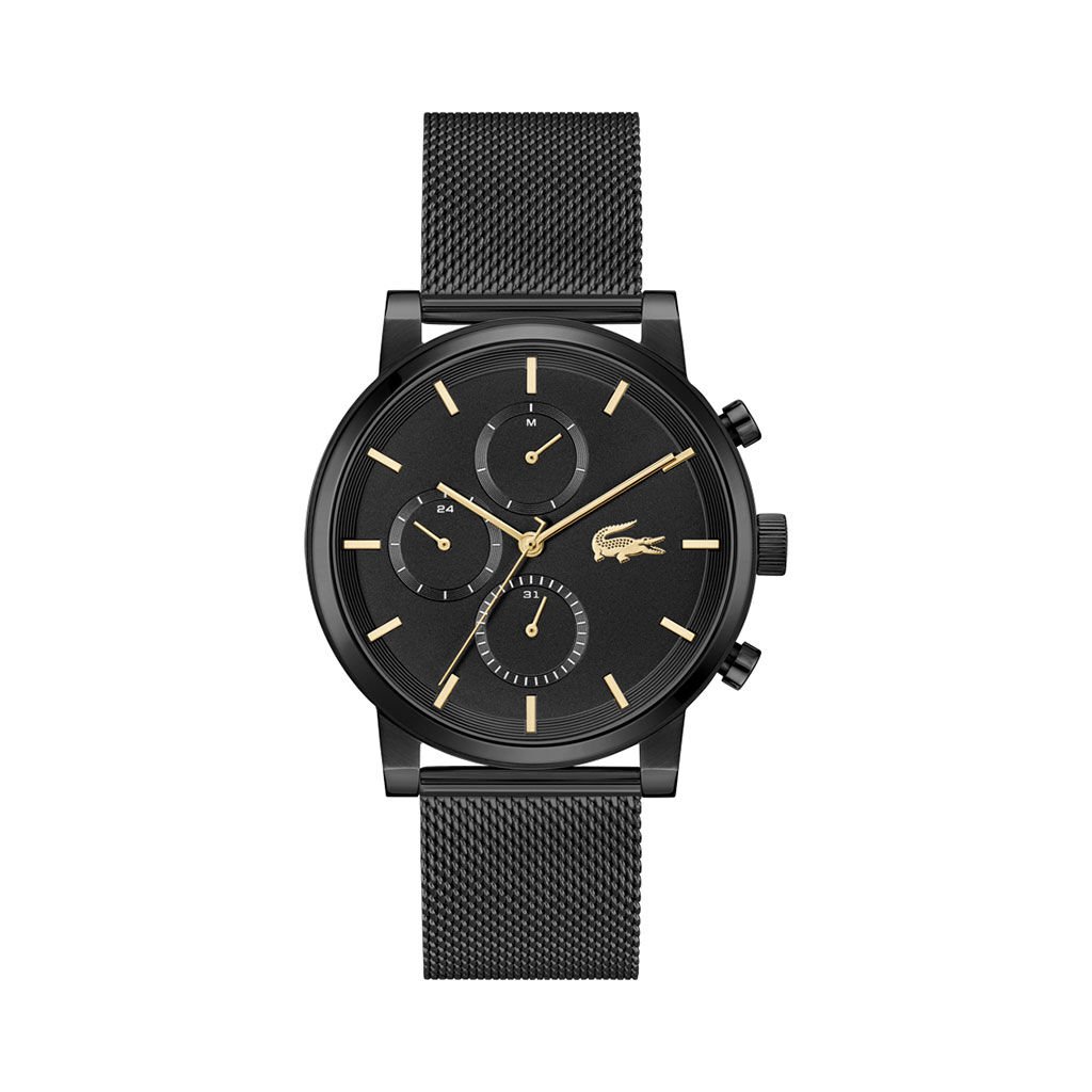Montre Lacoste Replay Noir - Montres Homme | Histoire d&rsquo;Or