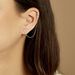 Bijoux D'oreilles Argent Blanc Aulay Oxydes De Zirconium - Boucles d'oreilles fantaisie Femme | Histoire d’Or