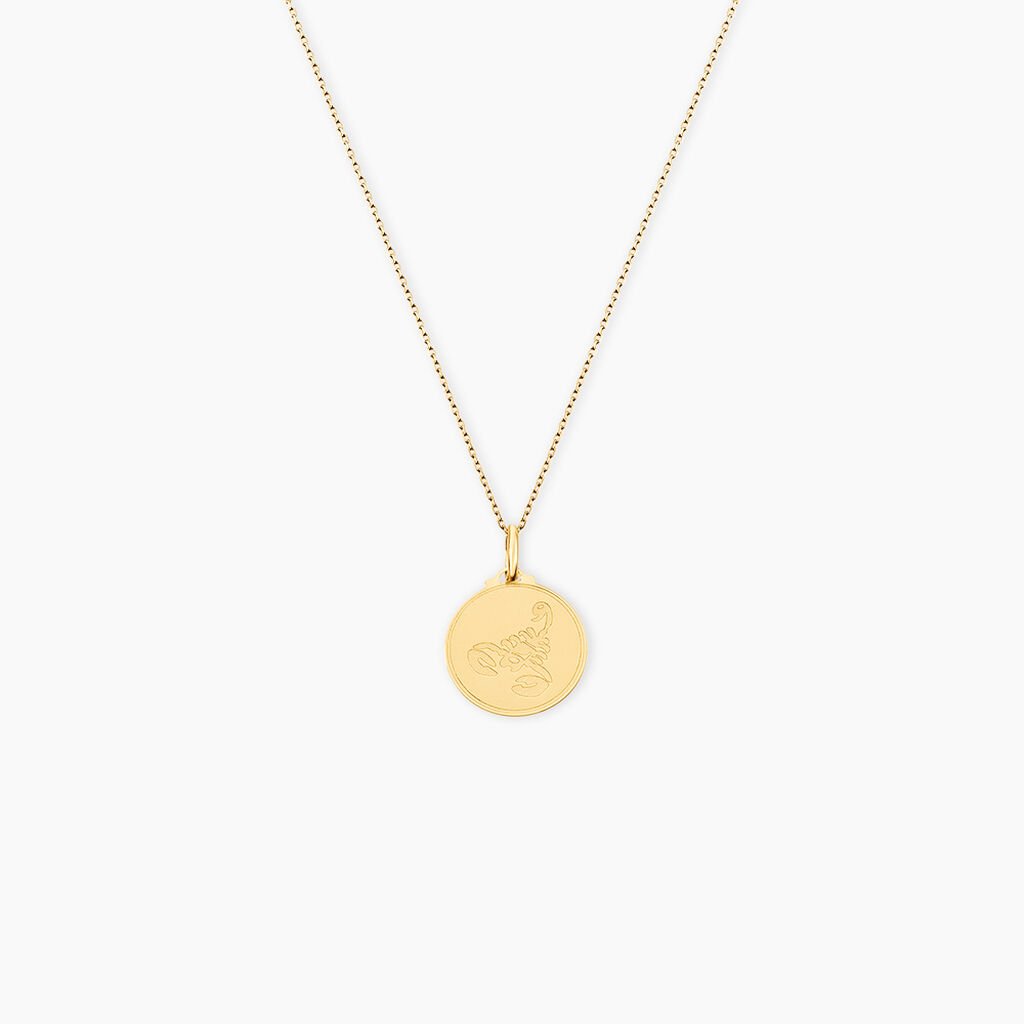 Pendentif Lamie Zodiaque Or Jaune - Pendentifs Zodiaque Unisex | Histoire d’Or