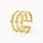 Bague Ajustable Adel Acier Dor&eacute; - Bagues fantaisie Femme | Histoire d&rsquo;Or