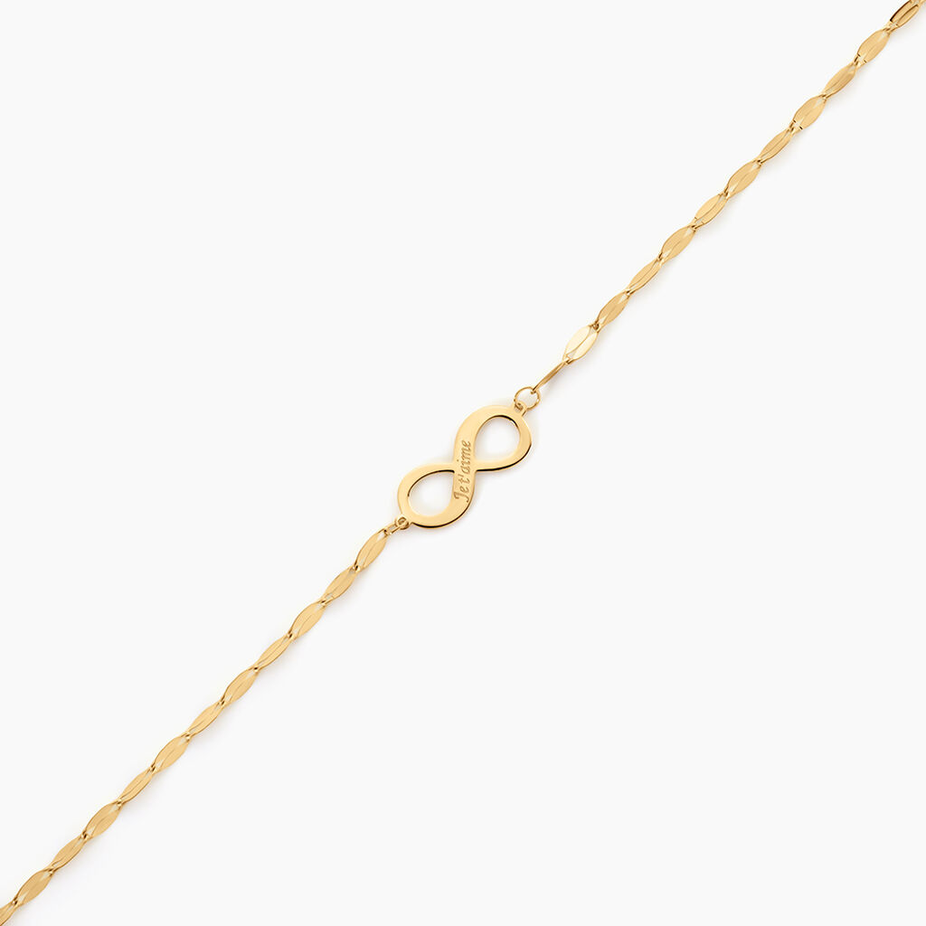 Bracelet Or Jaune Albizee - F&ecirc;te des m&egrave;res Femme | Histoire d&rsquo;Or