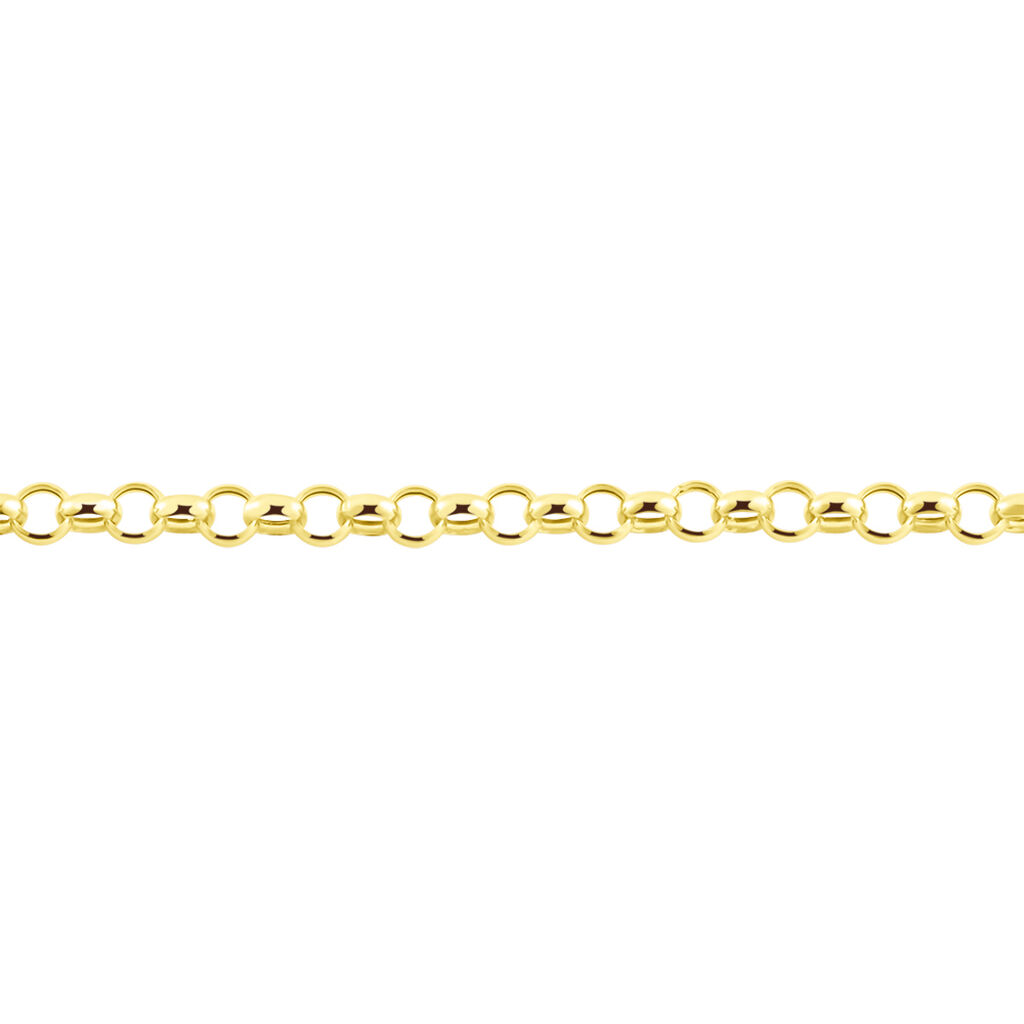 Bracelet Jodie Maille Jaseron Or Jaune - Bracelets chaîne Femme | Histoire d’Or